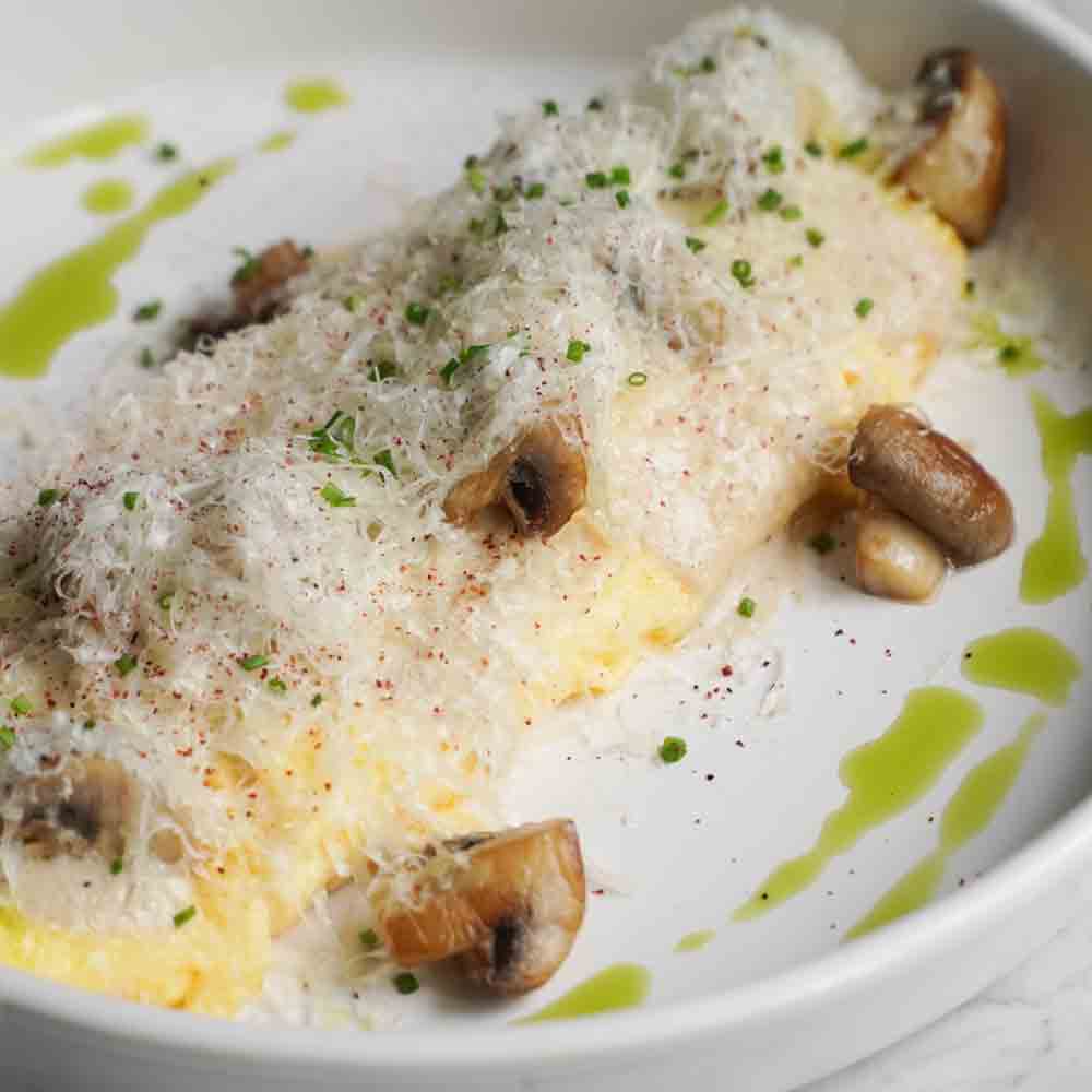 OMELET WITH MUSHROOMS
