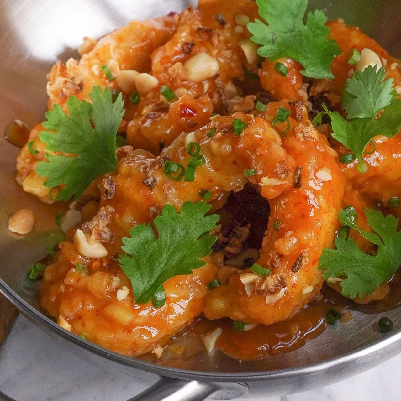 SWEET AND SOUR SHRIMPS